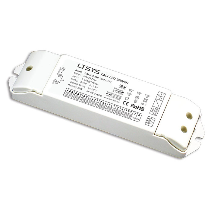 DALI-36-200-1200-U1P1 36W 200-1200mA (100-277Vac)